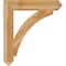 Ekena Millwork Thorton Arts & Crafts Rough Sawn Bracket, Western Red Cedar, 6"W x 36"D x 40"H BKT06X36X40THR03RWR - alternate 3